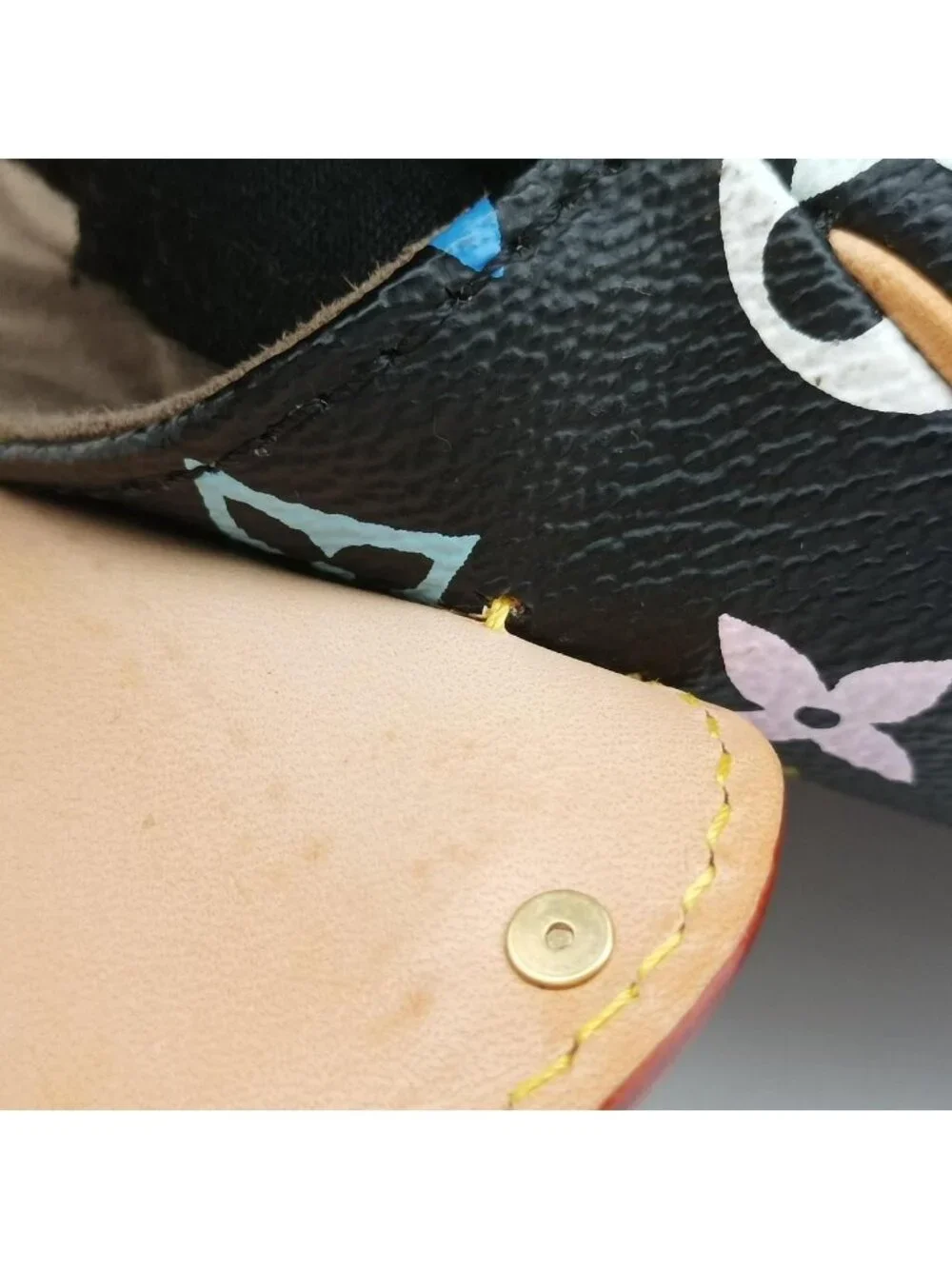 Louis Vuitton Sologne Noir Monogram Multicolor Shoulder